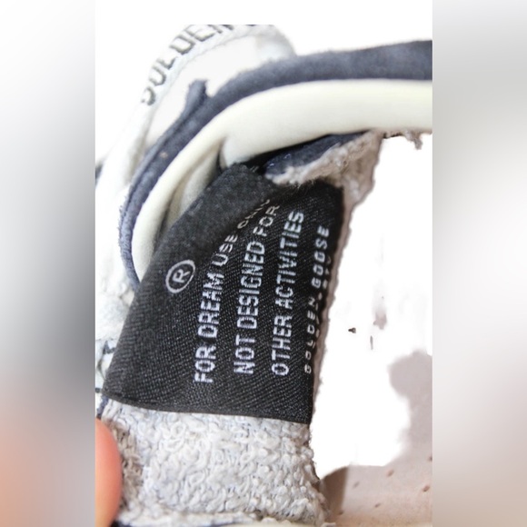 Golden Goose Womens Suede Low Top Leather Trim Sneakers
Blue Size 8 - Picture 7 of 11